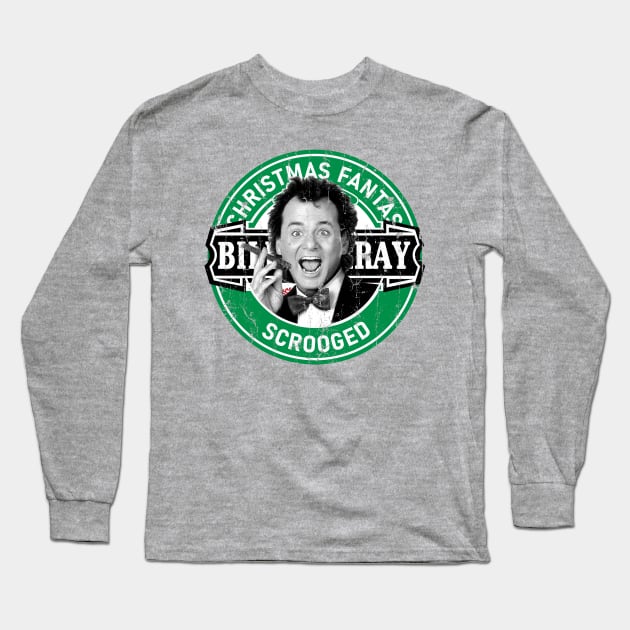 Srooged - 1988 - Bill Murray Long Sleeve T-Shirt by modar siap